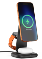 Satechi 3 in 1 opvouwbare Qi2.2 MagSafe oplader