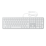 Satechi Slim LX3 bedraad USB-C toetsenbord zilver