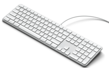 Satechi Slim LX3 bedraad USB-C toetsenbord zilver