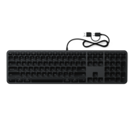 Satechi Slim LX3 bedraad USB-C toetsenbord zwart