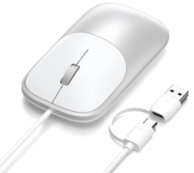 Satechi Slim LX bedrade USB-C muis zilver