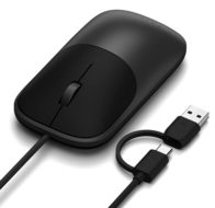 Satechi Slim LX bedrade USB-C muis zwart