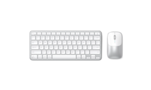 Satechi Slim CEX1 draadloze toetsenbord en muis combo zilver