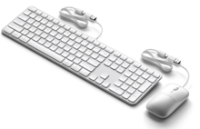 Satechi Slim CLX3 USB-C toetsenbord en muis combo zilver