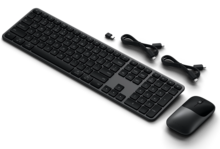 Satechi Slim CEX3 draadloze toetsenbord en muis combo zwart