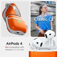 Spigen Classic AirPods 4 hoesje Tangerine