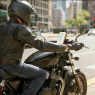 TechProtection V6 universele fiets en motorfiets telefoonhouder