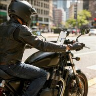 TechProtection V7 universele fiets en motorfiets telefoonhouder