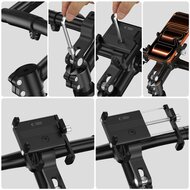 TechProtection V5 aluminium&nbsp;universele stevige fietshouder