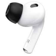 KeyBudz Memory Foam ear tips voor AirPods Pro 3 zwart