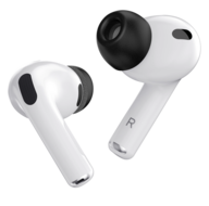 KeyBudz Memory Foam ear tips voor AirPods Pro 3 zwart