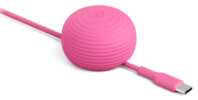 Twelve South CableStay USB-C kabel met houder roze