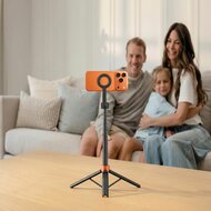 TechProtection View MagSafe Bluetooth Selfie Stick Tripod zwart