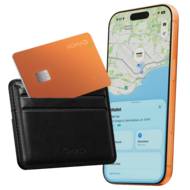 Nomad Tracking Card  Pro met Find My tracker oranje
