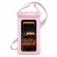 TechProtection universele waterdichte drijvende floating hoesje roze