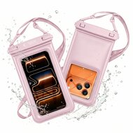 TechProtection universele waterdichte drijvende floating hoesje roze