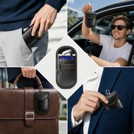 TechProtection autosleutel keyless RFID signal blocker carbon / red