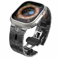 Tech Protection Stack Apple Watch 49 / 46 / 45 / 42 mm schakelbandje zwart
