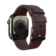 KeyBudz Artisan leather Apple Watch bandje bruin