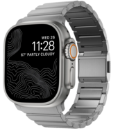 Nomad Titanium V3 Apple Watch 49 /&nbsp;46 / 45 mm bandje natural