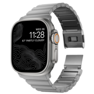 Nomad Titanium V3 Apple Watch 49 /&nbsp;46 / 45 mm bandje natural