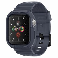 Spigen Rugged Armor Pro Apple Watch 45 / 44 mm bandje Grijs