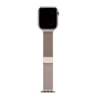 Decoded Milan Traction Apple Watch 41 / 40 mm bandje mat goud