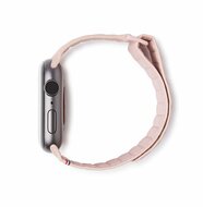 Decoded Traction Leather Apple Watch 40 mm bandje Roze