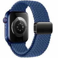 TechProtection Nylon Plus Apple Watch 49 / 46 / 45 / 44 mm bandje blauw