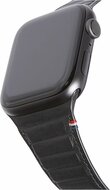 Decoded Traction Leather Apple Watch 49 / 46 / 45 / 44&nbsp; mm bandje zwart