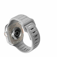 KeyBudz Journey FKM Apple Watch bandje grijs