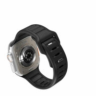 KeyBudz Journey FKM Apple Watch bandje zwart