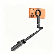 TechProtection Snap MagSafe Bluetooth Selfie Stick Tripod zwart