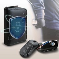 TechProtection autosleutel keyless RFID signal blocker met clip zwart