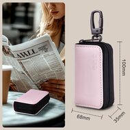 TechProtection autosleutel keyless RFID signal blocker met clip roze