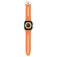 Decoded Traction Loop Ultra Apple Watch 49 / 45 / 44 mm bandje oranje