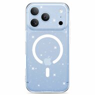 TechProtection Flex MagSafe iPhone 18 Pro case glitter transparent