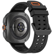 TechProtection Silicone Air Galaxy Watch Ultra 47 mm bandje zwart