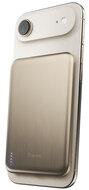BMX SolidSafe Air 5K solid-state MagSafe powerbank 5000 mAh goud