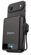 BMX SolidSafe 10 K MagSafe solid-state powerbank 10000 mAh zwart