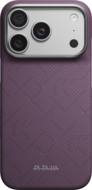 PITAKA Edge iPhone 18 Pro hoesje Argyle paars 