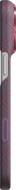 PITAKA Edge iPhone 18 Pro hoesje Argyle blauw / rood 