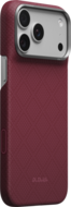 PITAKA Edge iPhone 18 Pro hoesje Argyle burgundy 