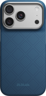 PITAKA Edge iPhone 18 Pro hoesje Argyle blauw 