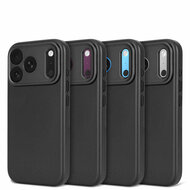 DECODED Leather Case iPhone 18 Pro hoesje zwart