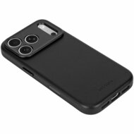 DECODED Leather Case iPhone 18 Pro hoesje zwart