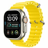 TechProtection Oceaan Apple Watch Ultra 49 / 46 / 45 / 44 mm bandje geel