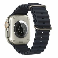 TechProtection Oceaan Apple Watch Ultra 49 / 46 / 45 / 44 mm bandje zwart