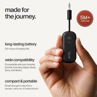 Twelve South AirFly SE Bluetooth transmitter draadloze koptelefoon adapter zwart