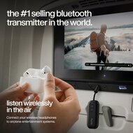 Twelve South AirFly SE Bluetooth transmitter draadloze koptelefoon adapter zwart